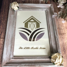 Load image into Gallery viewer, 4x6 picture frame | Shabby chic picture frames | Rustic frames | Distressed frames | Primitive photo frame | Wall and tabletop frames