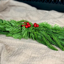 Load image into Gallery viewer, Advent wreath for Christmas 4 piece set with purple and pink taper candles