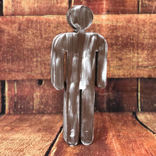 Load image into Gallery viewer, Boy girl bathroom sign - Rustic bathroom decor signs - Housewarming gift for couple - Bathroom wall decor rustic- Shabby chic bathroom decor