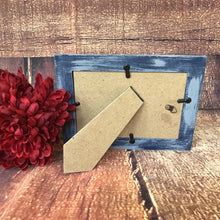 Load image into Gallery viewer, Ahoy it's a boy ultrasound sonogram frame for nautical baby shower