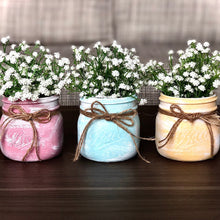 Load image into Gallery viewer, Easter mason jars | Pastel mason jars | Easter decorations for table
