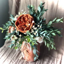 Load image into Gallery viewer, Wedding centerpieces for tables terracotta - Terracotta table center pieces - Boho terracotta wedding decor for tables - Terracotta mason jars