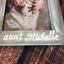 Load image into Gallery viewer, I love my aunt picture frame | Personalized picture frame for aunt | Unique gift for aunt | Aunt photo frame | Aunt gift customizable rustic