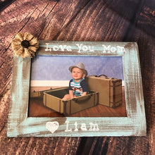 Load image into Gallery viewer, I love you mom personalized picture frame for Mother's Day- Christmas gift for mom personalized I love you frame