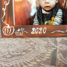 Load image into Gallery viewer, First pumpkin patch - Fall home decor frames - Cutest pumpkin in the patch - Fall gifts for baby - New baby gift - Signs for fall primitive