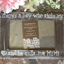 Load image into Gallery viewer, Personalized gift for grandma - Grandma picture frame - Grandma gift christmas - Custom picture frames rustic home decor - Shabby chic frame
