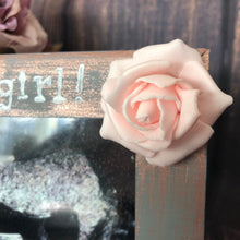 Load image into Gallery viewer, Baby shower decorations girl - Baby shower centerpiece girl - Rustic baby shower centerpiece - Its a girl- Its a girl decorations