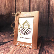 Load image into Gallery viewer, Besties picture frame personalized gift - Gift for best friend girl - Best friends gifts long distance photo frame- Friend picture frame