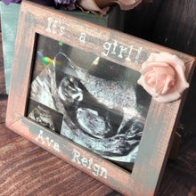Load image into Gallery viewer, Baby shower decorations girl - Baby shower centerpiece girl - Rustic baby shower centerpiece - Its a girl- Its a girl decorations