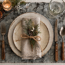 Load image into Gallery viewer, White washed real birch bark placemat