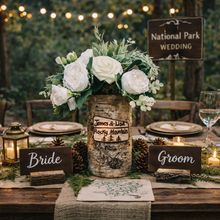 Load image into Gallery viewer, Rocky Mountain national park gift personalized vase