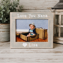 Load image into Gallery viewer, Love you nana personalized gift for nana picture frame