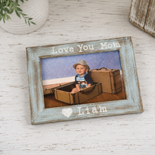 Load image into Gallery viewer, I love you mom personalized picture frame for Mother's Day- Christmas gift for mom personalized I love you frame