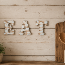 Load image into Gallery viewer, 5 inch metal letters hand painted your choice of colors