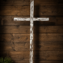 Load image into Gallery viewer, Wooden Cross Arch 71 inches tall