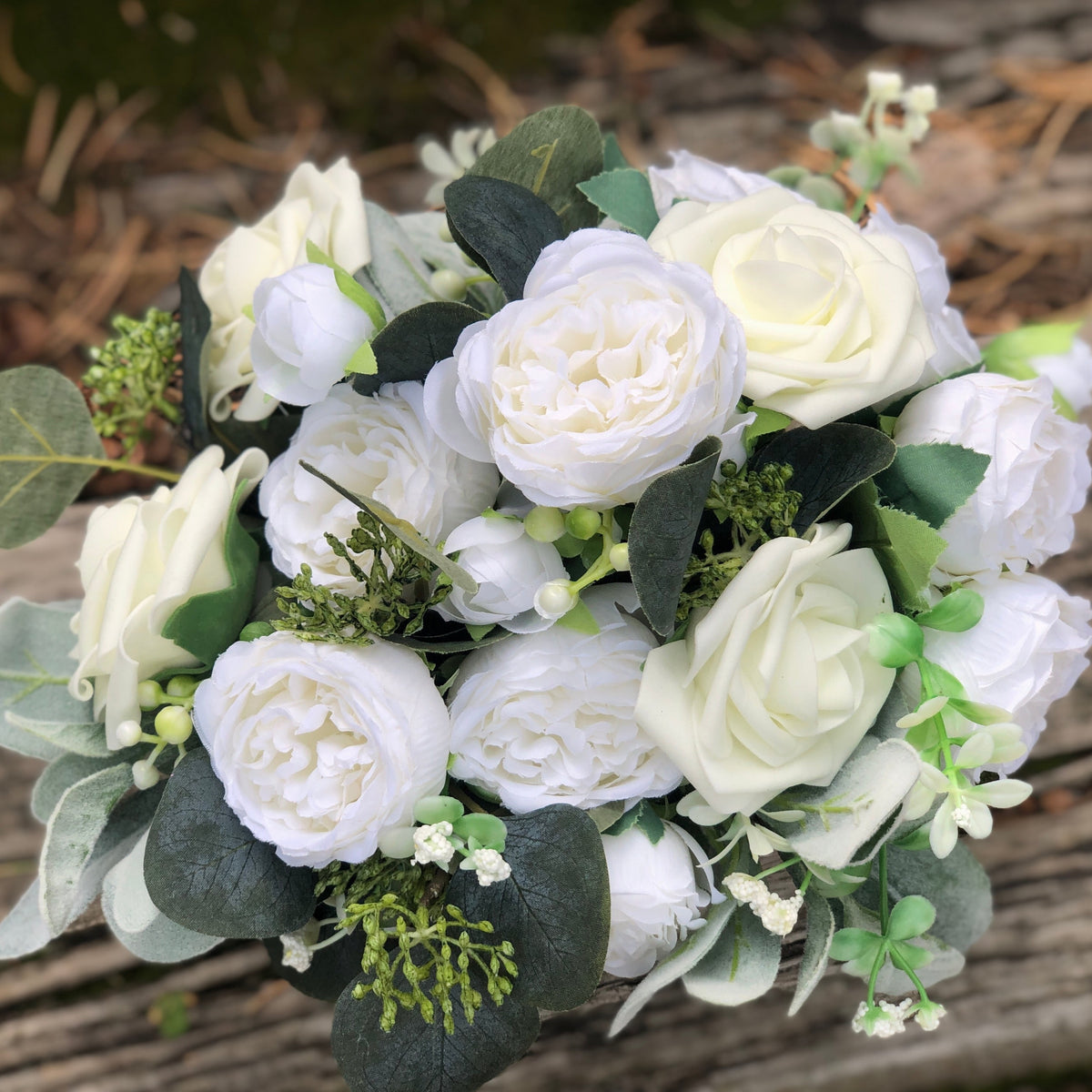 Faux birch box - Affordable birch center pieces - Boxes for center pie ...
