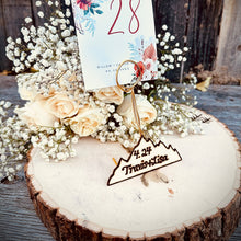 Load image into Gallery viewer, Personalized wedding frame names and location date