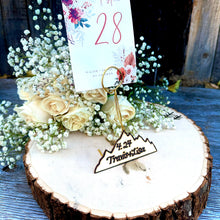 Load image into Gallery viewer, Personalized wedding frame names and location date