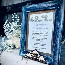 Load image into Gallery viewer, Personalized wood burned wedding frame names, date and location