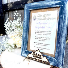 Load image into Gallery viewer, Personalized wood burned wedding frame names, date and location