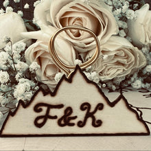 Load image into Gallery viewer, Initial table number holder for wedding or events