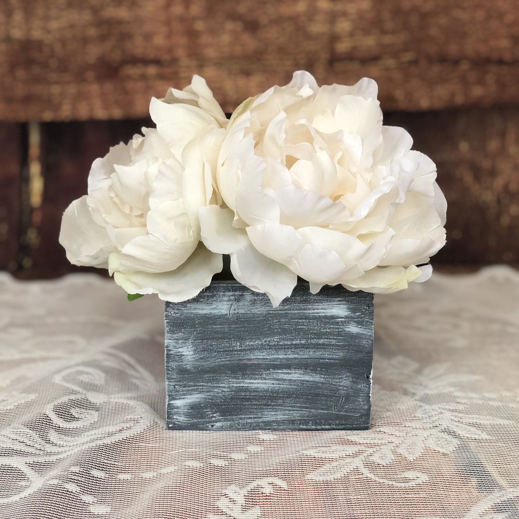 Small wood box Wooden box Wood box Rustic wedding decor Rustic