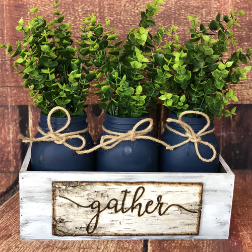 Wooden gather sign- Gather centerpiece for dining table