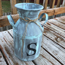 Load image into Gallery viewer, Personalized milk can decor | Personalized wedding gift for couple | Personalized vase | Personalized milk jug | Unique housewarming gifts