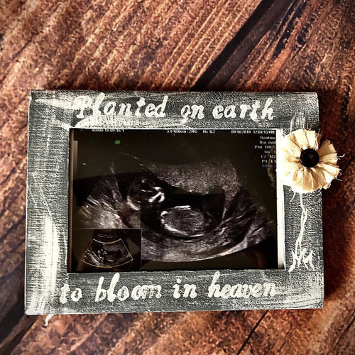 Miscarriage gift - Miscarriage picture frame -Miscarriage keepsake - Sympathy gift Infant loss - Baby memorial - Pregnancy loss Angel baby
